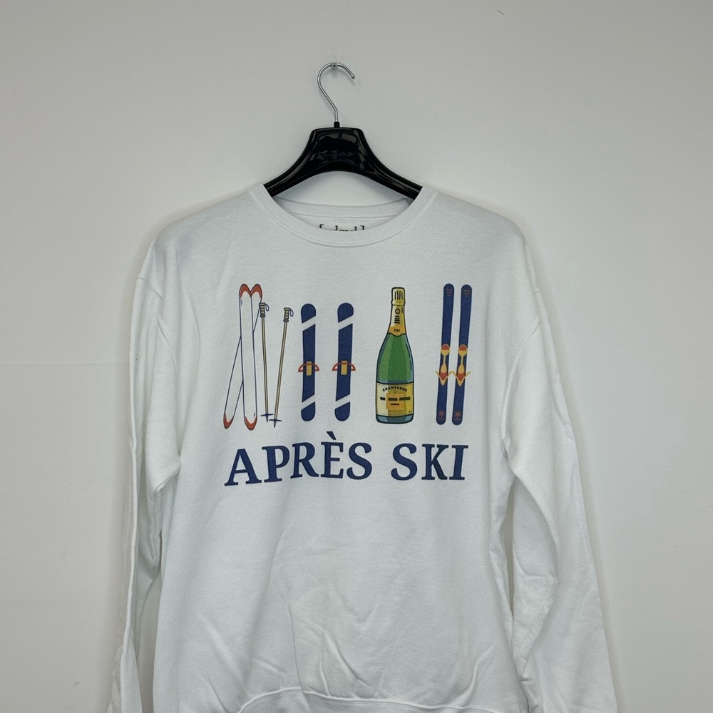 White Après Ski Sweater